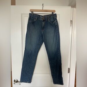 Eddie Bauer Relaxed Fit Dark Blue Jeans